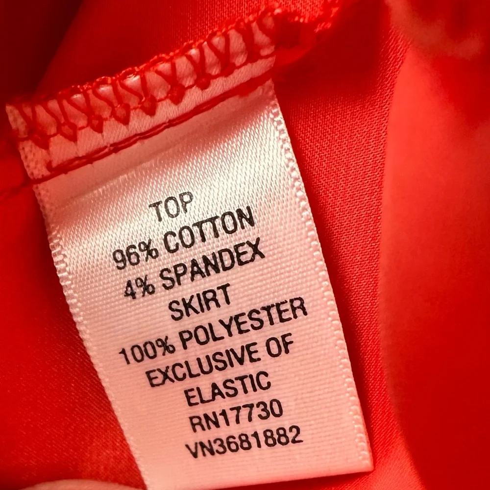 GO International Coral Babydoll Dress Sz 3 Tiered Hem Adjustable Straps Side Zip - Picture 9 of 10